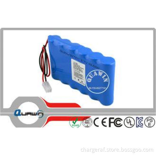 Medical Equipment Rechargeable Lithium 18650 18600mah Batte